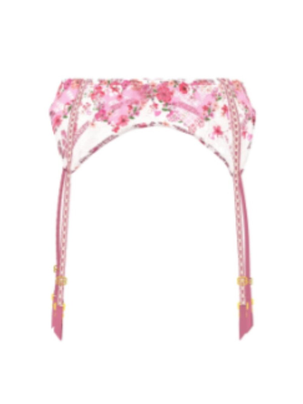 Victoria's Secret Dream Angels Hearts & Roses Embroidery Garter Belt M/L XL/XXL - Picture 2 of 10